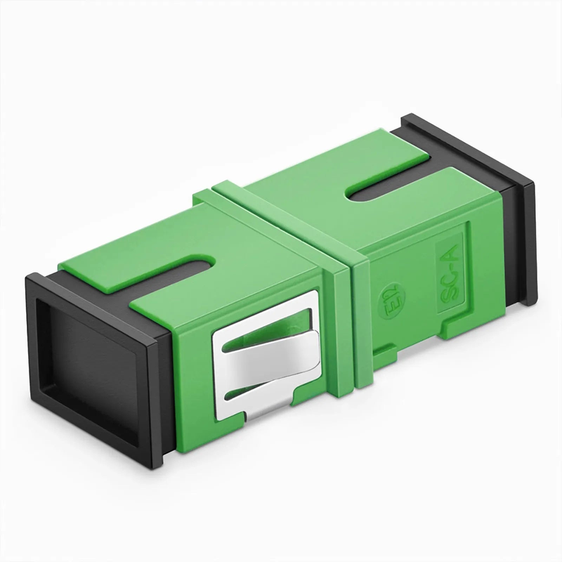SFPS SC/APC to SC/APC Simplex OS2 Single Mode Fiber Optic Adapter/Coupler (10pcs/Pack)