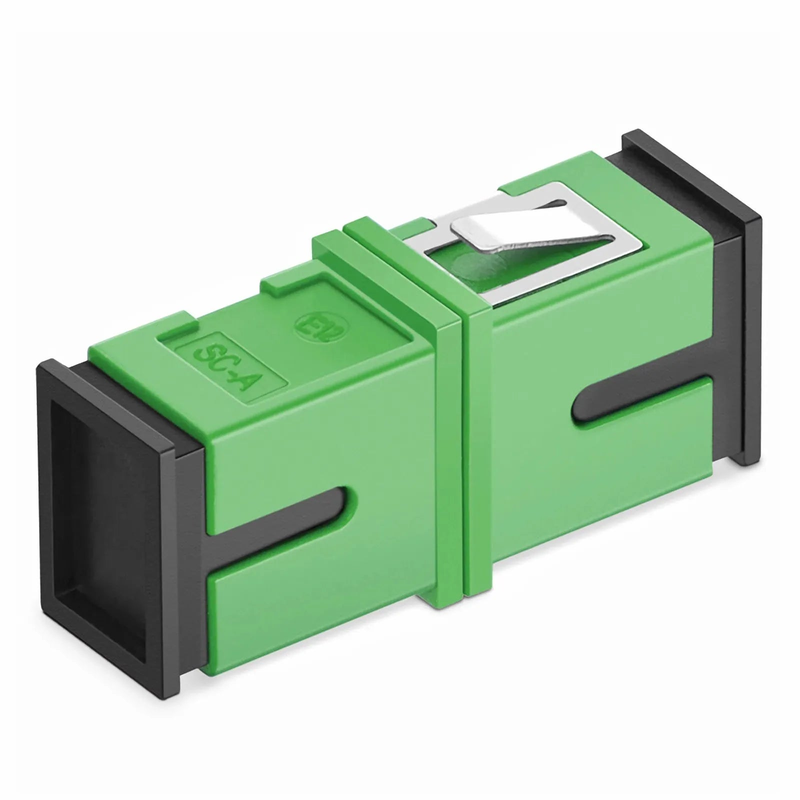 SFPS SC/APC to SC/APC Simplex OS2 Single Mode Fiber Optic Adapter/Coupler (10pcs/Pack)