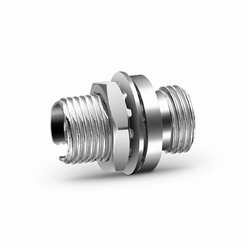 SFPS FC/UPC to FC/UPC Simplex Single Mode/Multimode Metal Small D Fiber Optic Adapter/Coupler without Flange (10pcs/pack)