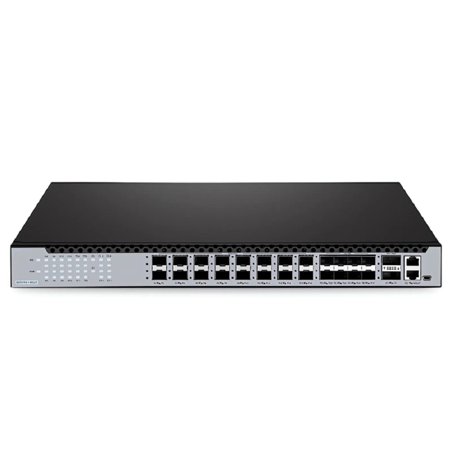 SFPS OLT3710-16XG2T, 16-Port XG(S)-PON OLT with 10G SFP+ and 100G QSFP28 Uplink Ports, Dual Power Supply, Broadcom Chip