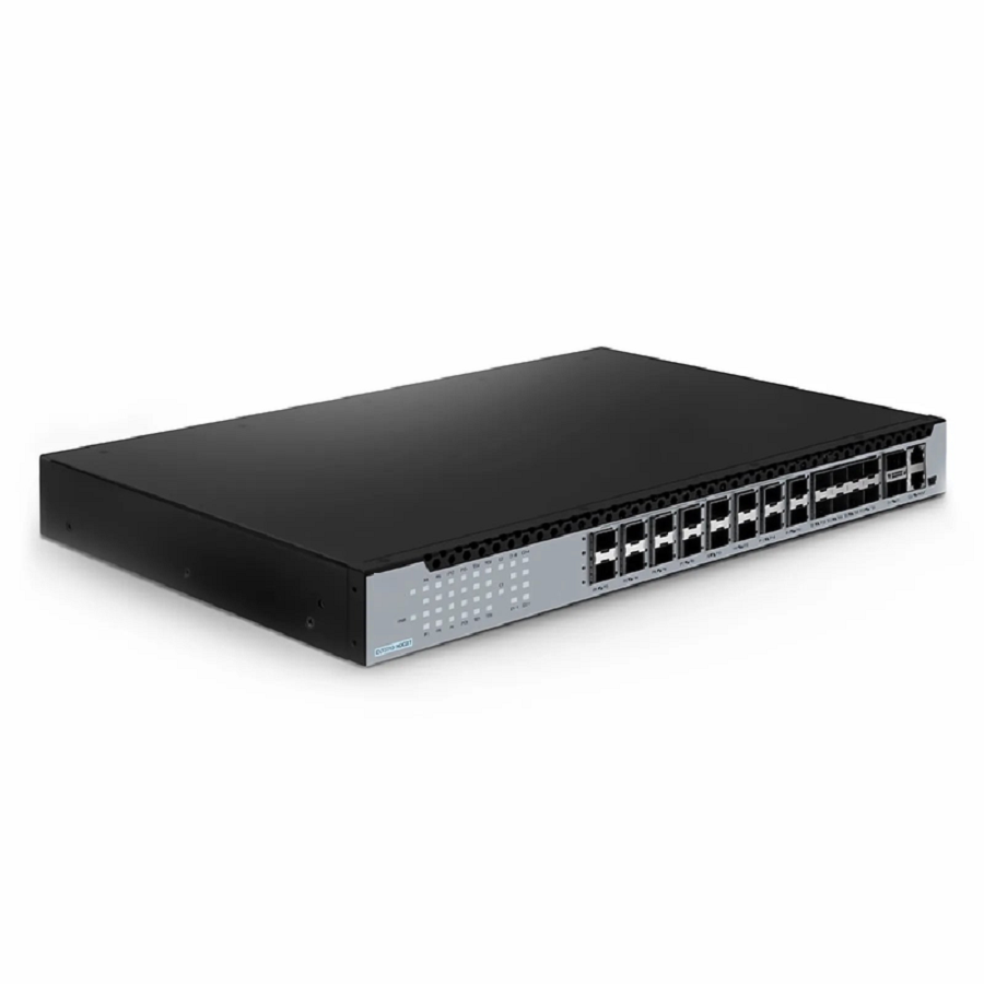 SFPS OLT3710-16XG2T, 16-Port XG(S)-PON OLT with 10G SFP+ and 100G QSFP28 Uplink Ports, Dual Power Supply, Broadcom Chip