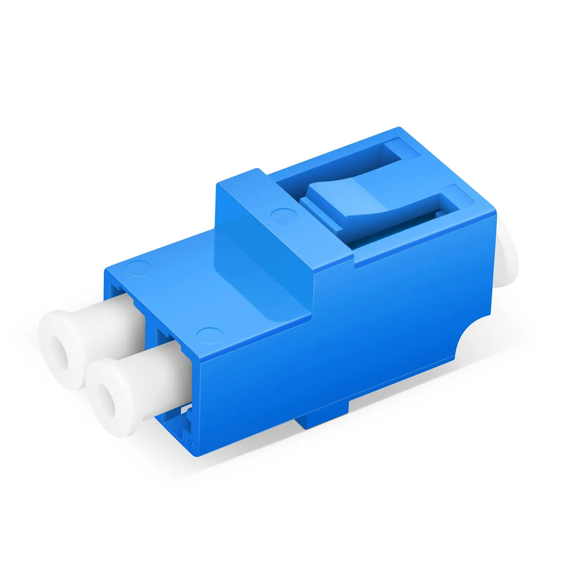 SFPS LC/UPC to LC/UPC Duplex OS2 Single Mode Fiber Optic Adapter/Coupler without Flange
