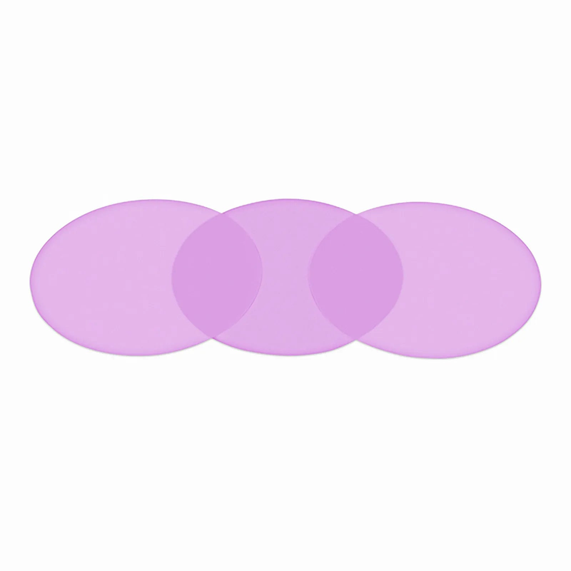 SFPS 1m 1 Piece Purple Polishing Film with 127mm Diameter