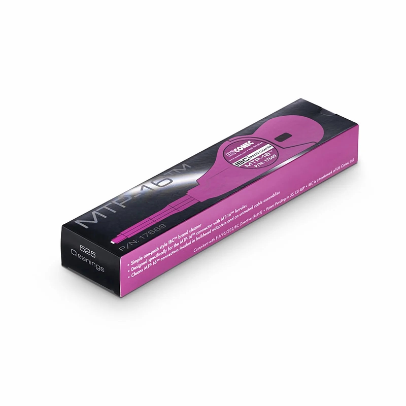 SFPS US Conec IBC Brand Cleaner MTP®-16, for 16 Fibers MPO Connectors (525+ Times)