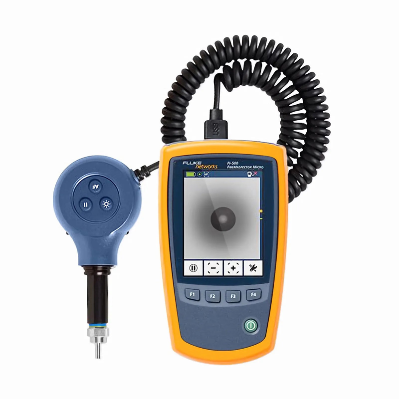 SFPS Fluke Networks FI-500 FiberInspectorA Micro Fiber Inspection Scope Camera with LC/SC and 1.25mm/2.50mm Connector