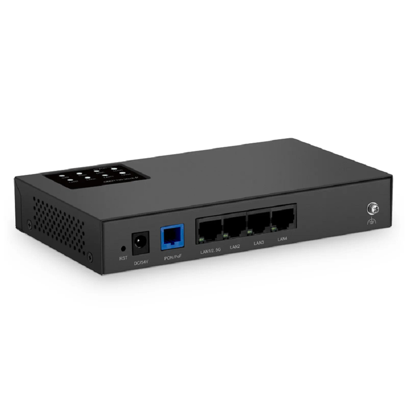 SFPS ONU1710-4G-P, XPON (GPON + EPON) SFU ONU with 1 x PON, 4 x GE PoE@55W