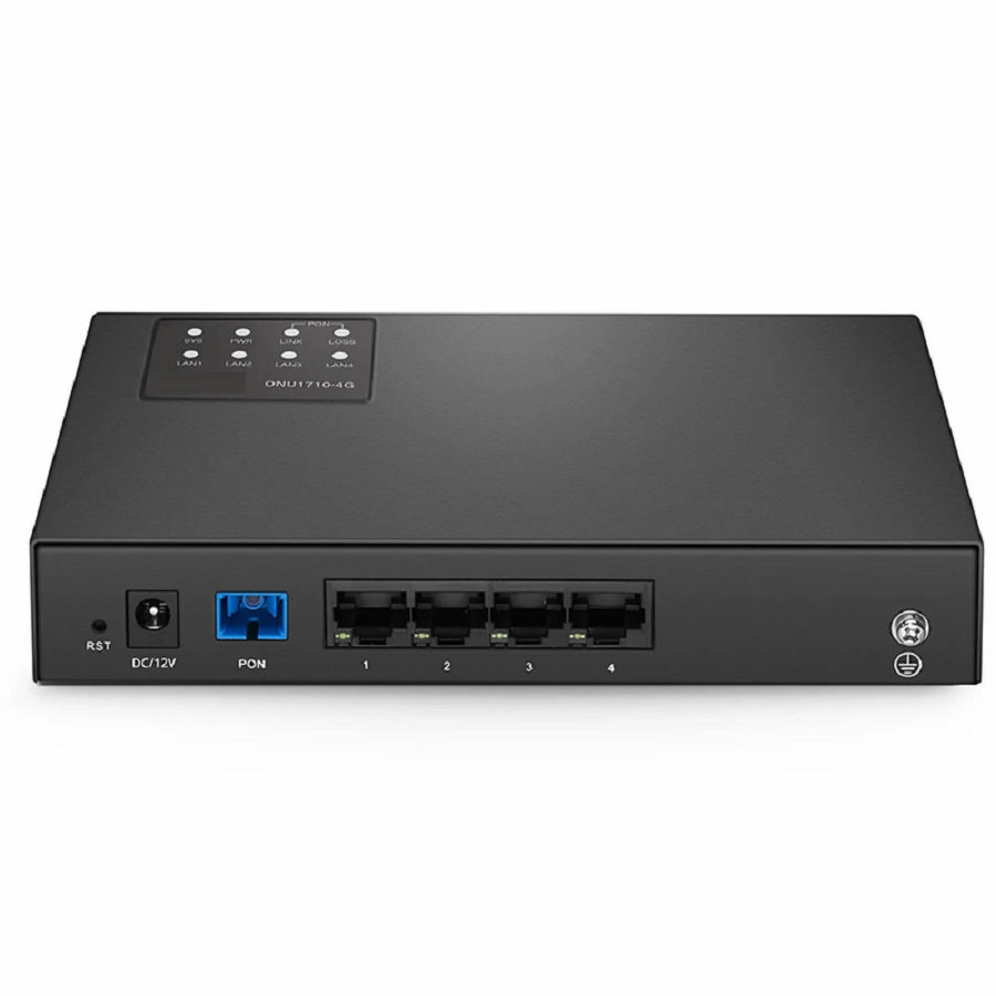 SFPS ONU1710-4G, XPON (GPON + EPON) SFU ONU with 1 x PON, 4 x GE