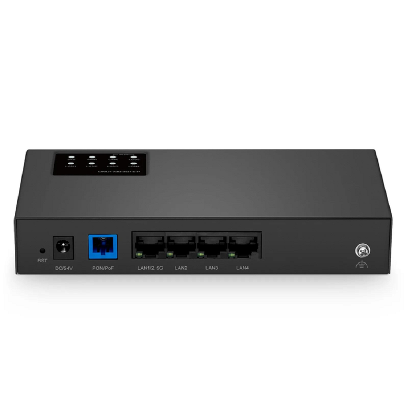 SFPS ONU1730-3G1E-P, XGSPON SFU ONU with PON supporting PoF, 3x GE & 1x 2.5G PoE/PoE+@55W