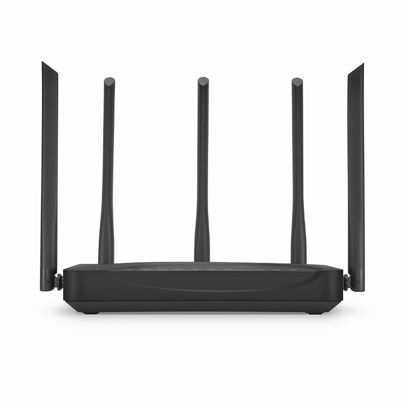 SFPS ONU1910-4G-W, XPON (GPON + EPON) HGU ONU, 1 x PON, 4 x GE, 1 x USB, and 5 x External Dual Band Antennas (3000M WiFi 4/5/6)