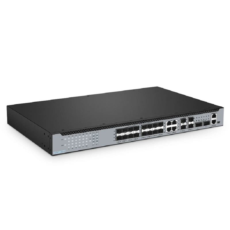 SFPS OLT3611-16GP2Q, Layer 3 Feature 16-Port GPON OLT with 10G SFP  40G QSFP+ Uplink Ports, AC/DC Power Supply