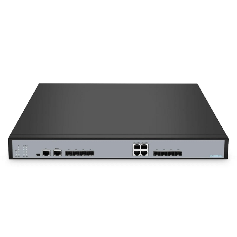 SFPS OLT3611-04GP4S, Layer 3 Feature 4-Port GPON OLT with 10G SFP+ Uplink Ports, AC/DC Power Supply