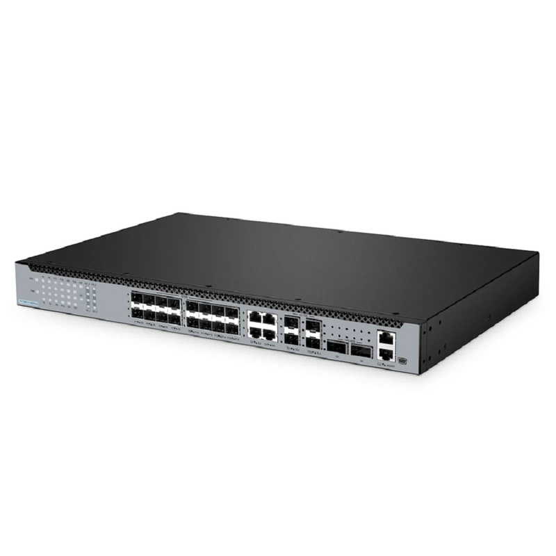 SFPS OLT3611-16GP2Q, Layer 3 Feature 16-Port GPON OLT with 10G SFP  40G QSFP+ Uplink Ports, AC/DC Power Supply