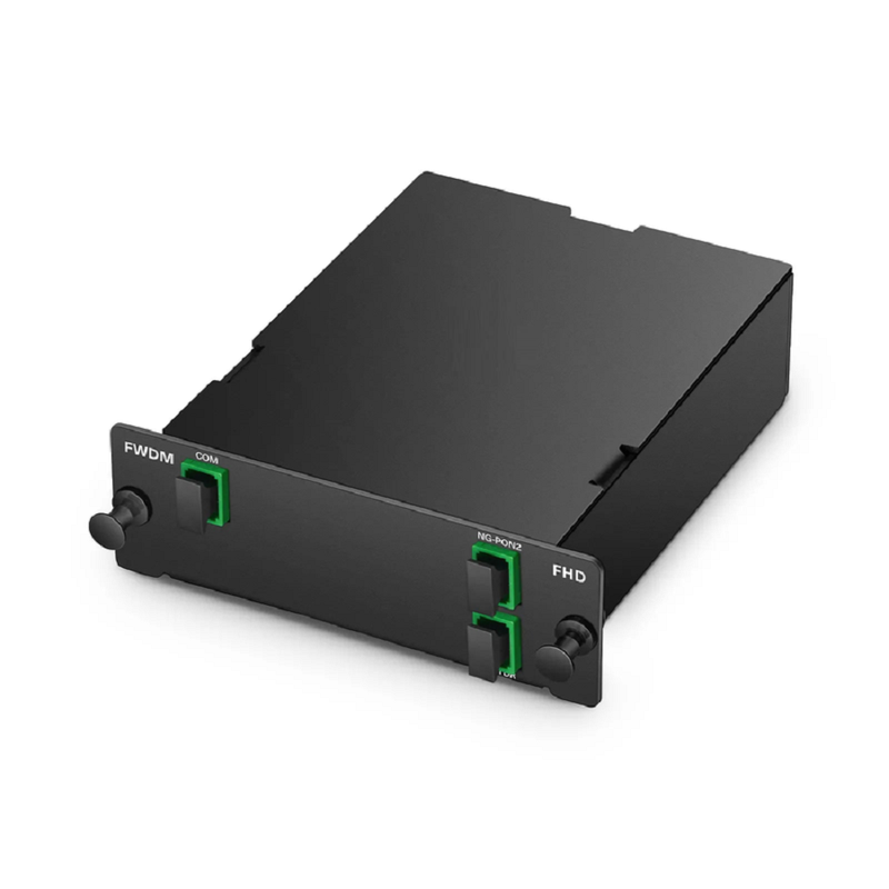 SFPS FHD-WDM53CO, PON Coexistence Element (CEx) WDM for GPON/XG(S)-PON/NG-PON2/CATV/OTDR, SC/APC, FHD Cassette