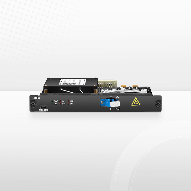 SFPS FMT20PA-EDFA, 20dB Gain C-band DWDM EDFA Pre-Amplifier for FMT Managed Chassis, 13dBm Output