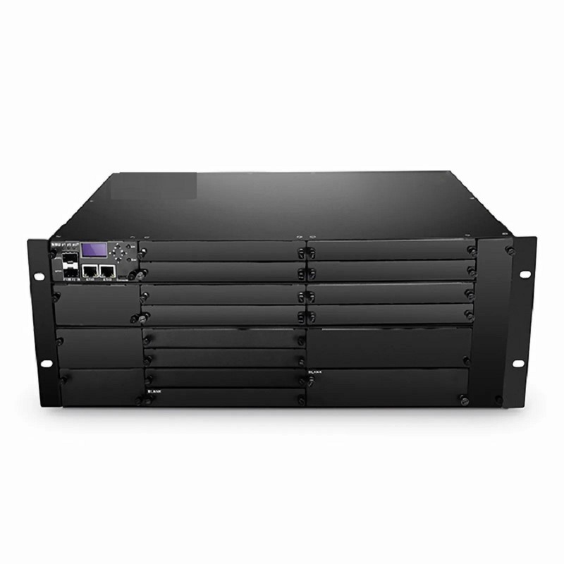 SFPS FMT-CH, Customized 4/8/16 Slots 1U/2U/4U Managed Chassis Unloaded Platform, Redundant AC/DC PSUs, Support SNMP Network Management