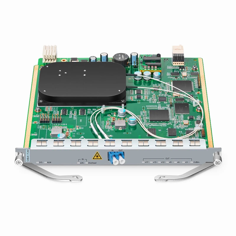 SFPS MS8100 OBA1720, 14-20dB Gain DWDM EDFA Booster Amplifier, 17dBm Output