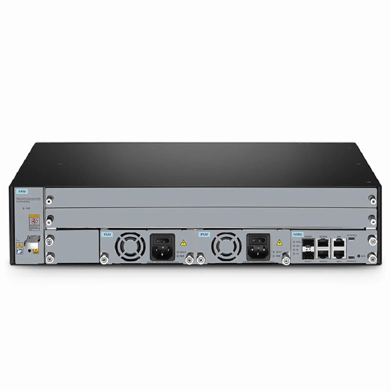 SFPS M6500-CH2U, 2 Slots 2U Managed Chassis Unloaded Platform, Redundant AC PSUs, Support WEB/SNMP Management