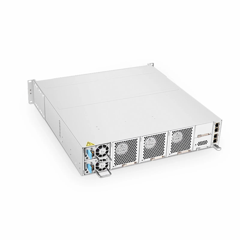 SFPS D7000-CH2U, 8 Slots 2U Unloaded Chassis, Support Single-wavelength 200G/400G, Up to 3.2Tbps Capacity, Redundant DC PSUs, Support AmpCon-T/WebGUI Network Management