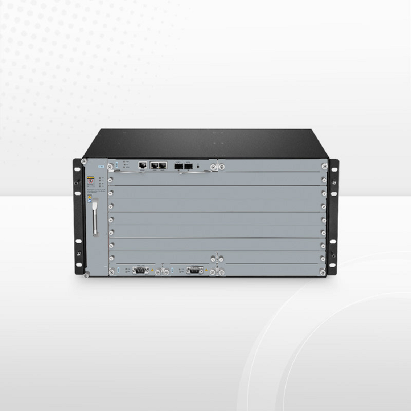 SFPS M6500-CH5U, 10 Slots 5U Managed Chassis Unloaded Platform, Redundant DC PSUs, Support WEB/SNMP Management