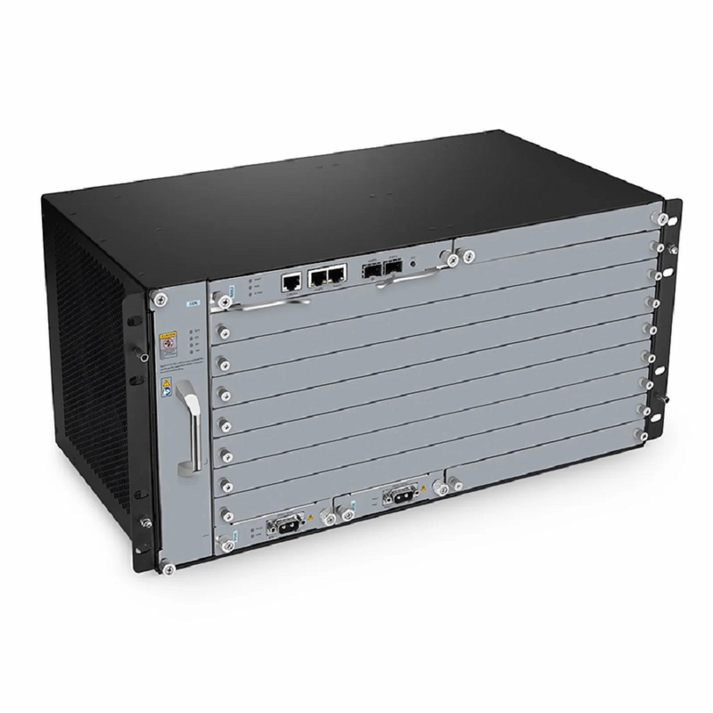 SFPS M6500-CH5U, 10 Slots 5U Managed Chassis Unloaded Platform, Redundant DC PSUs, Support WEB/SNMP Management