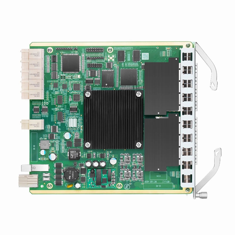SFPS MS8100 SGH8, 8 x SFP, SDH Tributary Board or 8-way GE Dual-span Service Board, Combines with NXU/TN4/SH4 for Transponder/Muxponder Functionality