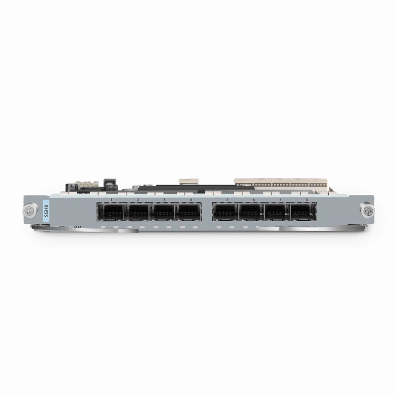 SFPS MS8100 SGH8, 8 x SFP, SDH Tributary Board or 8-way GE Dual-span Service Board, Combines with NXU/TN4/SH4 for Transponder/Muxponder Functionality