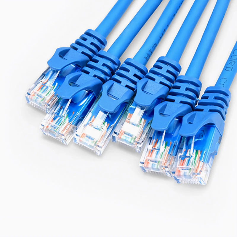 SFPS 10ft (3m) 6 Plug to 6 Plug Cat5e Unshielded (UTP) PVC CMR Pre-Terminated Copper Trunk Cable