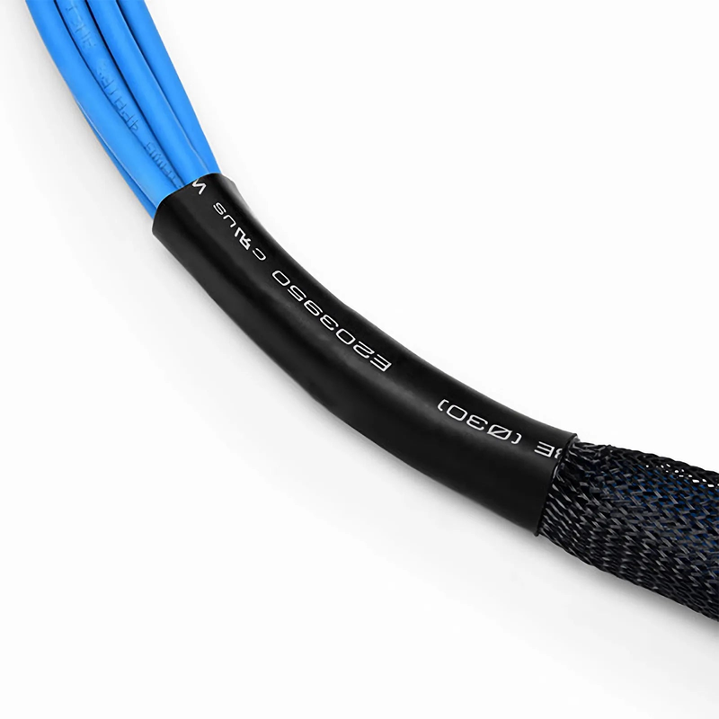 SFPS 10ft (3m) 6 Plug to 6 Plug Cat5e Unshielded (UTP) PVC CMR Pre-Terminated Copper Trunk Cable