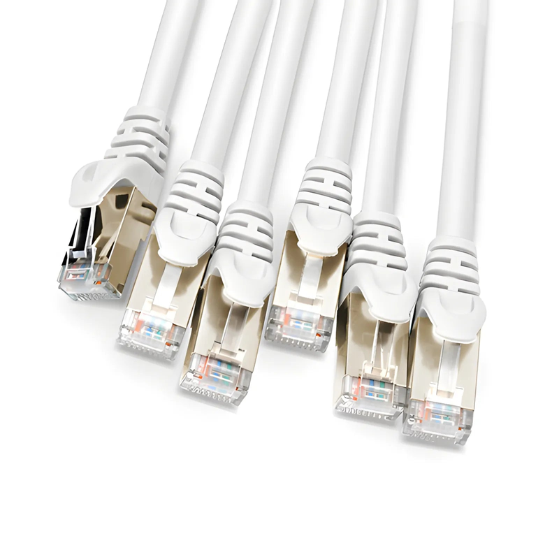 SFPS 10ft (3m) 6 Plug to 6 Plug Cat6a Shielded (S/FTP) PVC CMR Pre-Terminated Copper Trunk Cable