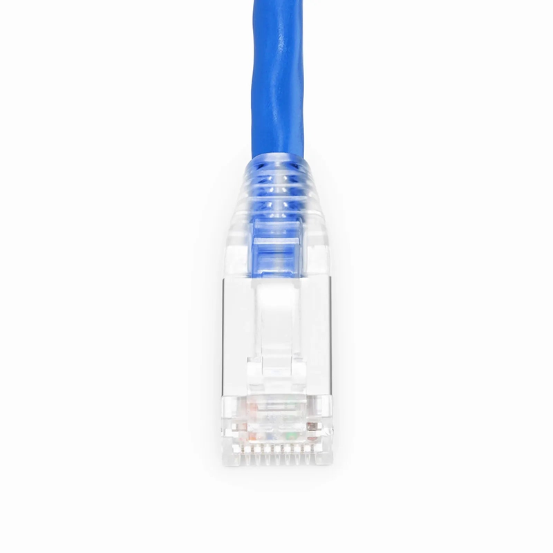 SFPS 33ft (10m) Cat6a 26AWG Snagless Shielded (S/FTP) PVC CM Ethernet Network Patch Cable, Blue