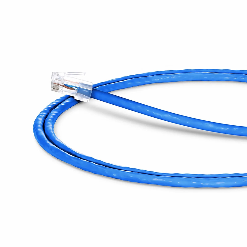 SFPS 3ft (0.9m) Cat6 24AWG Non-booted Unshielded (U/UTP) PVC CM Ethernet Network Patch Cable, Blue