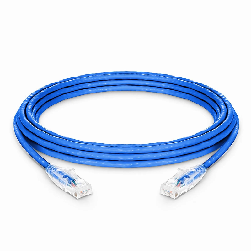 SFPS 15ft (4.6m) Cat5e Snagless Unshielded (U/UTP) PVC CM Ethernet Patch Cable, Blue