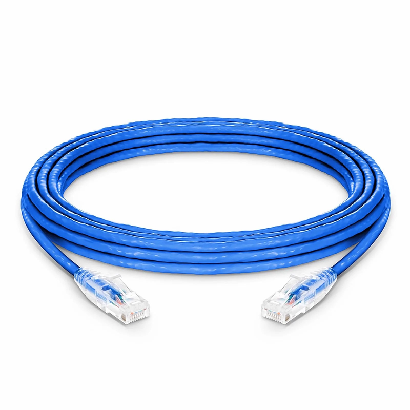 SFPS 20ft (6.1m) Cat5e Snagless Unshielded (U/UTP) PVC CM Ethernet Patch Cable, Blue
