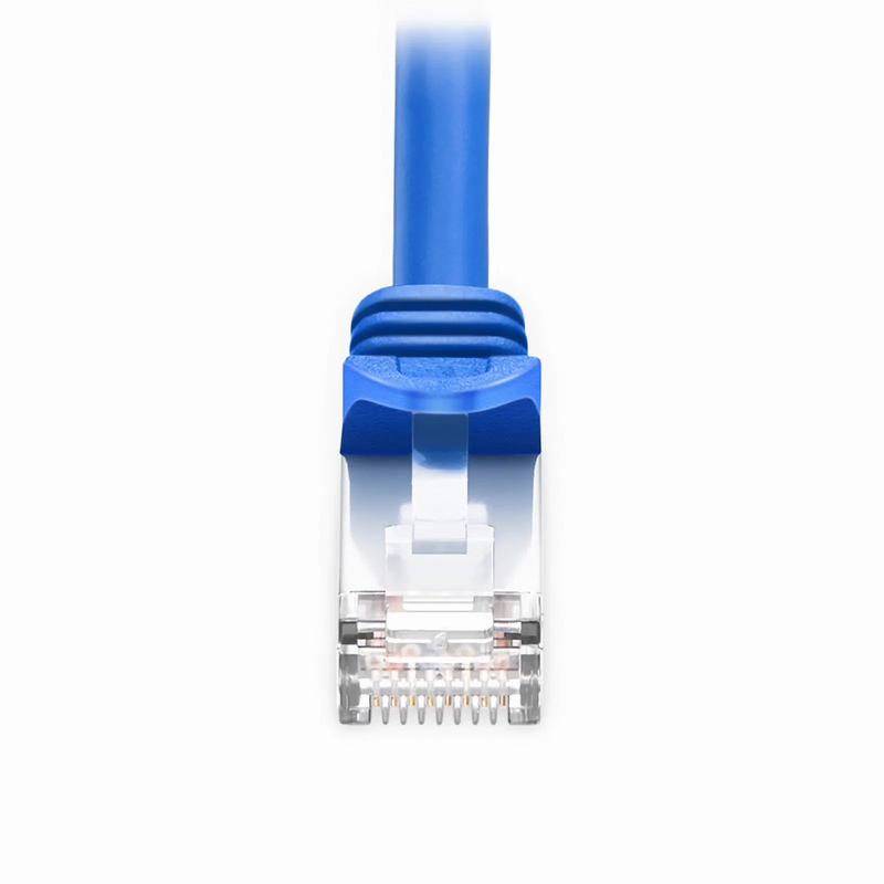 SFPS 3ft (0.9m) Cat7 Snagless Shielded (S/FTP) PVC CM Ethernet Network Patch Cable, Blue