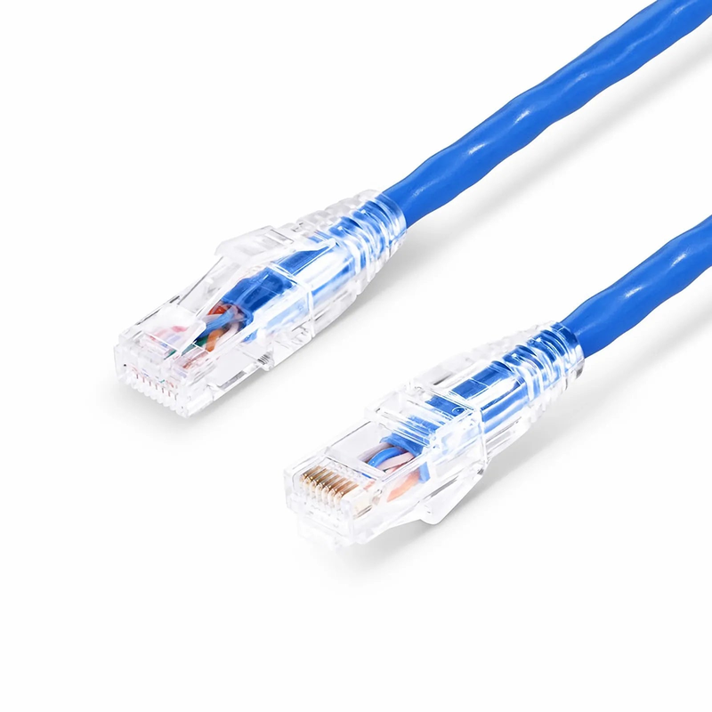 SFPS 20ft (6.1m) Cat6 24AWG Snagless Unshielded (U/UTP) PVC CM Ethernet Network Patch Cable, Blue