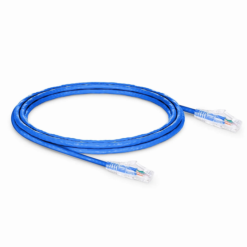 SFPS 12ft (3.7m) Cat6 24AWG Snagless Unshielded (U/UTP) PVC CM Ethernet Network Patch Cable, Blue