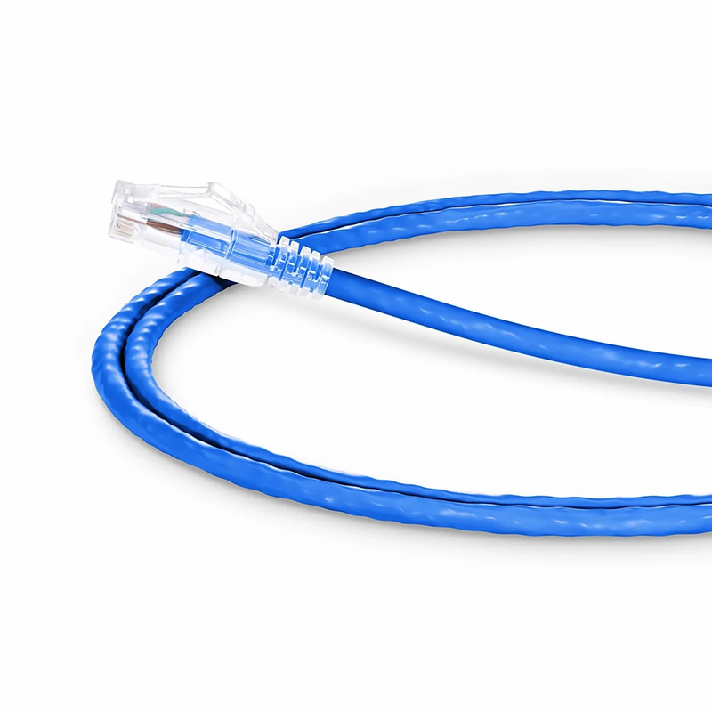 SFPS 4ft (1.2m) Cat6a 24AWG Snagless Unshielded (U/UTP) LSZH Ethernet Network Patch Cable, Blue