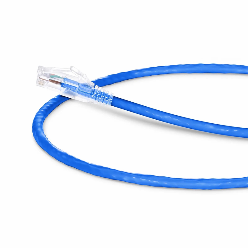 SFPS 1ft (0.3m) Cat6 24AWG Snagless Unshielded (U/UTP) LSZH Ethernet Network Patch Cable, Blue