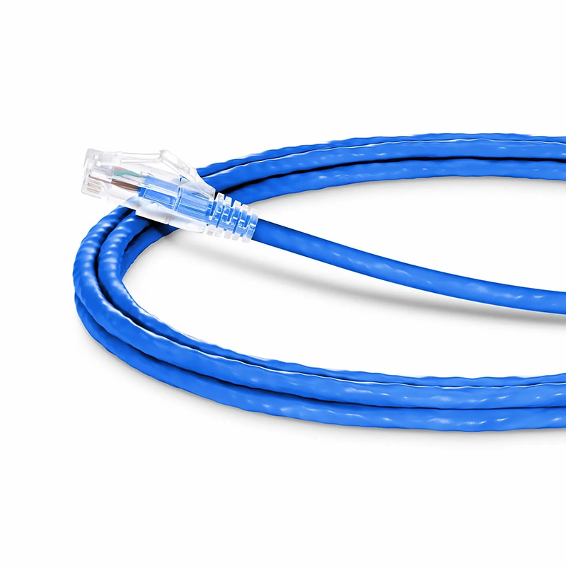 SFPS 5ft (1.5m) Cat6 Snagless Unshielded (U/UTP) PVC CM Ethernet Network Patch Cable, Blue, (24pcs/pack)