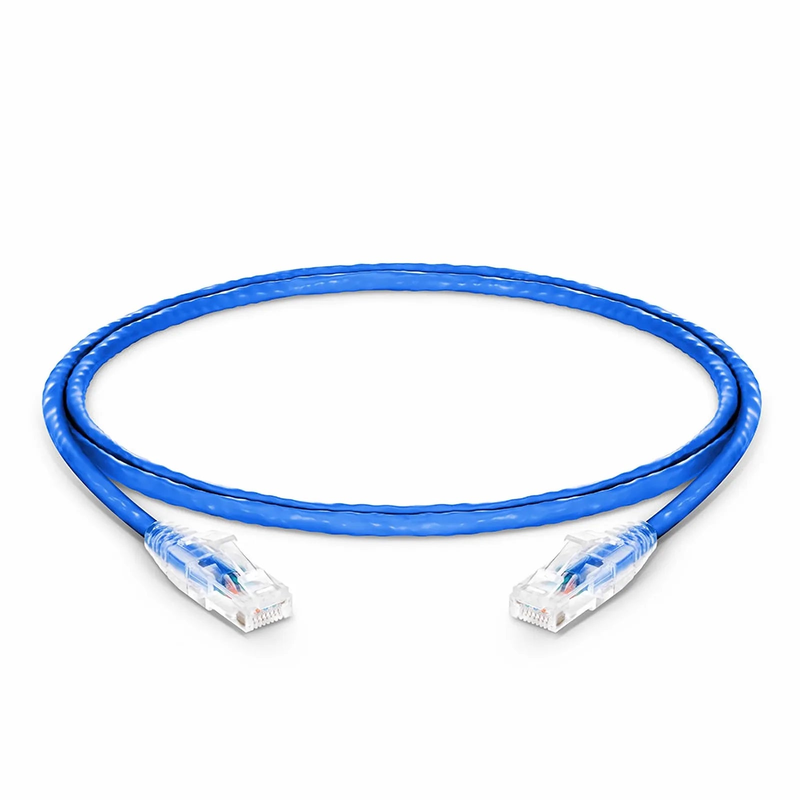 SFPS 3ft (0.9m) Cat6 Snagless Unshielded (U/UTP) PVC CM Ethernet Network Patch Cable, Blue, (24pcs/pack)