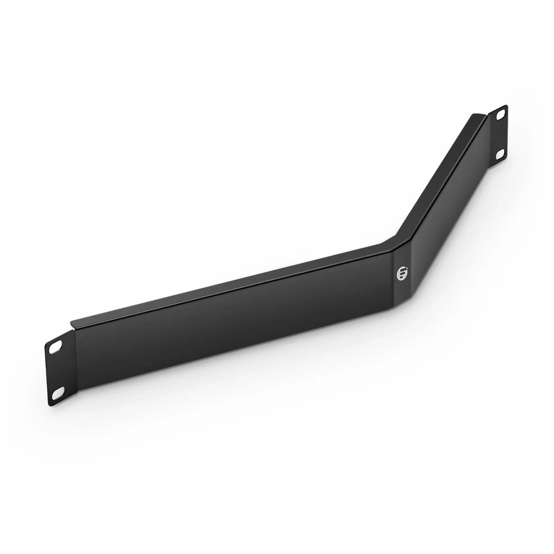 SFPS Angled Filler Panel, 1U, Black (10 PCS/Pack)