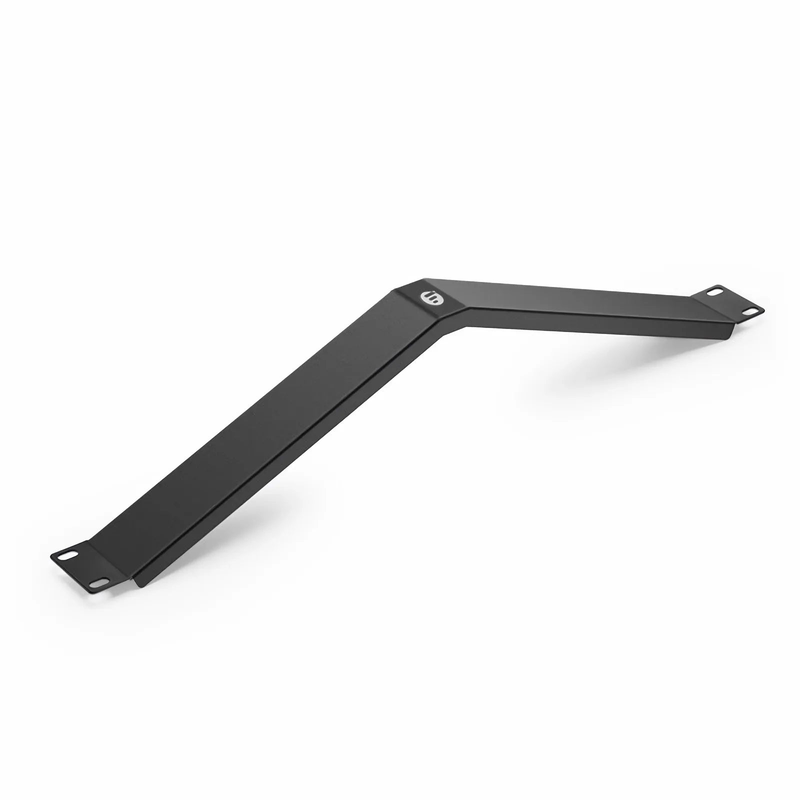 SFPS Angled Filler Panel, 1U, Black (10 PCS/Pack)