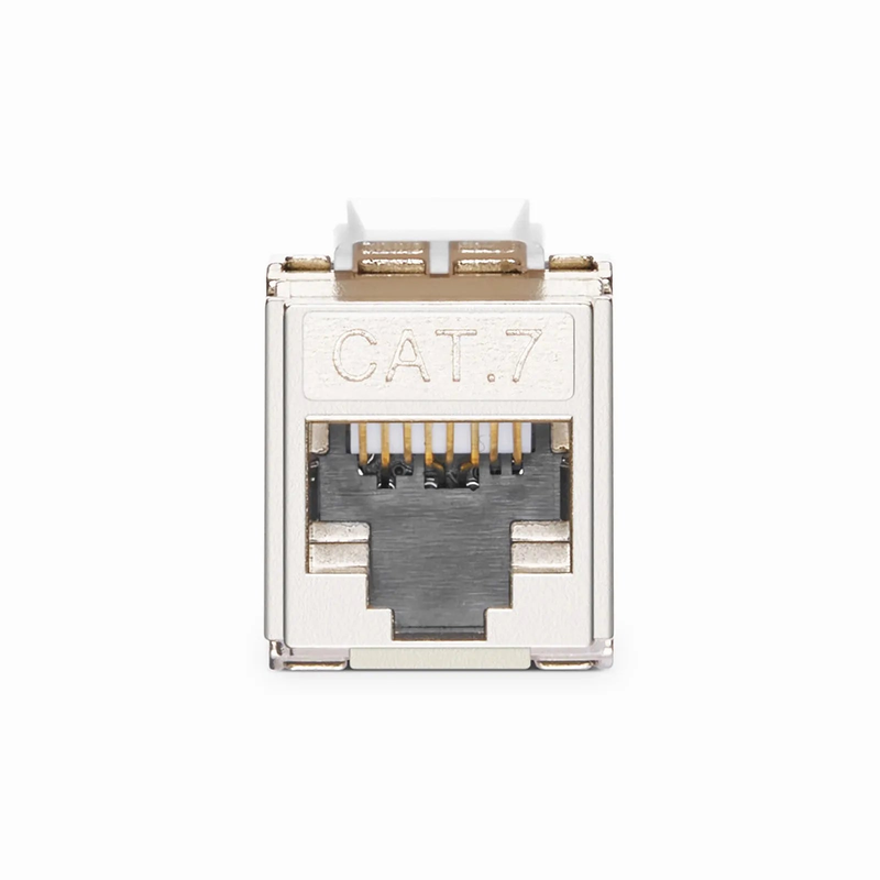 SFPS Cat7 RJ45 (8P8C) Shielded Toolless Keystone Jack Module (12Pcs/Pack)