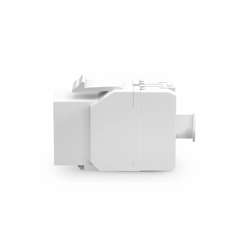 SFPS Cat6 RJ45 (8P8C) Unshielded Punch Down Keystone Jack Module, White (10 pcs/Pack)