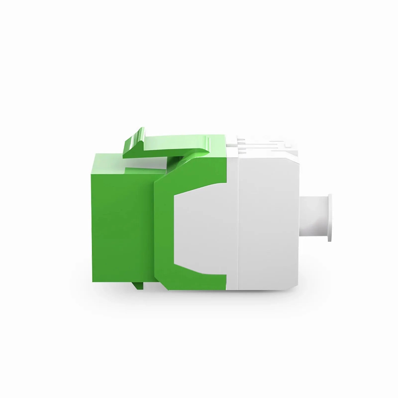 SFPS Cat6 RJ45 (8P8C) Unshielded Punch Down Keystone Jack Module, Green (10 pcs/Pack)