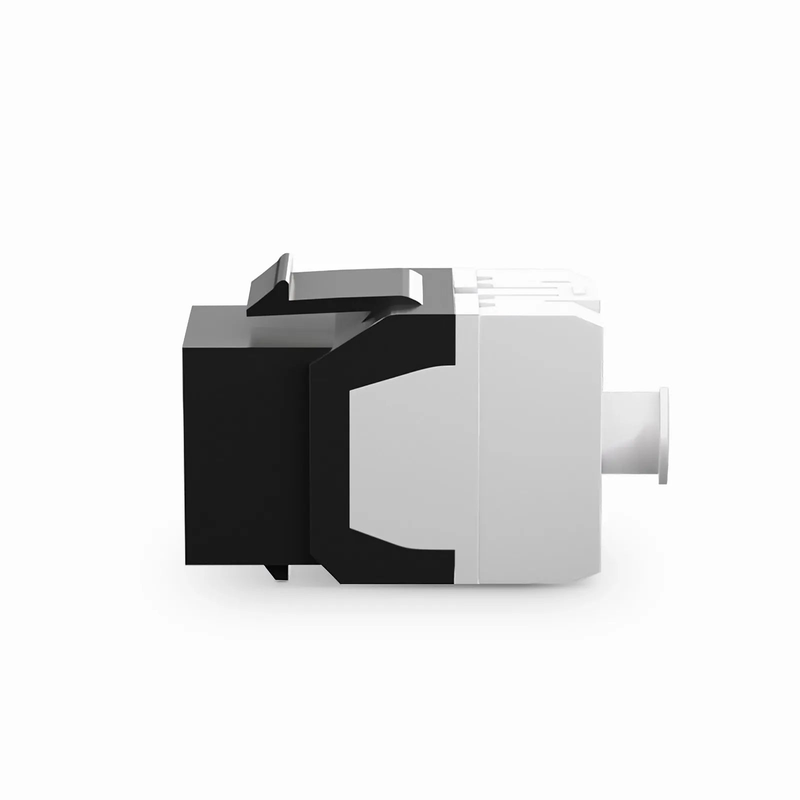 SFPS Cat6 RJ45 (8P8C) Unshielded Punch Down Keystone Jack Module, Black (10 pcs/Pack)