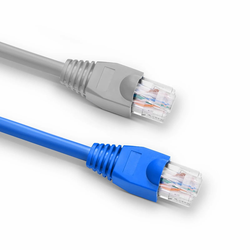 SFPS Cat6 RJ45 Strain Relief Boots, 6.0mm OD for Cat6 UTP 23~24AWG Ethernet Cables, Gray, 50PCS/Pack
