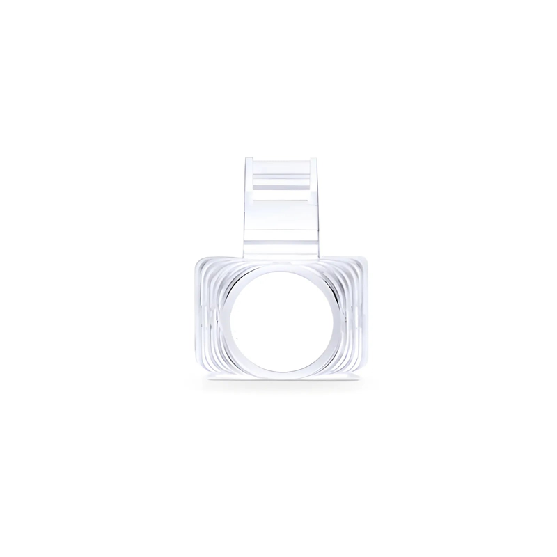SFPS Cat5e RJ45 Strain Relief Boots, 5.8mm OD for Cat5e UTP 24AWG, F/UTP 26AWG Ethernet Network Cable, Transparent, 50PCS/Pack