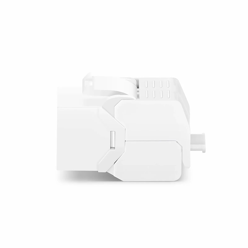 SFPS Cat6 RJ45 (8P8C) Unshielded Toolless Keystone Jack Module, White (10 pcs/Pack)
