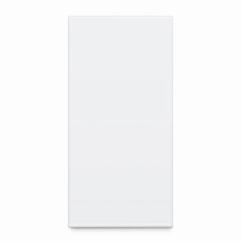 SFPS British-Style Single Gang Back Box, White, 3.39''x3.39''
